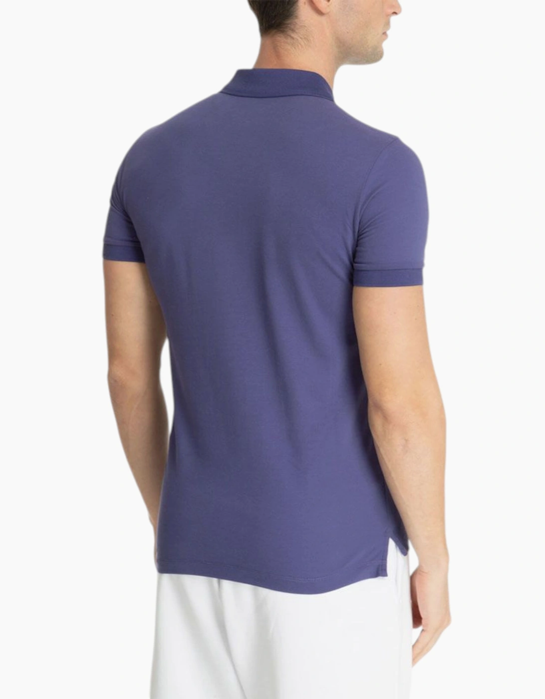 Armani Mens Polo Shirts Slim Fit Short Sleeve Cotton