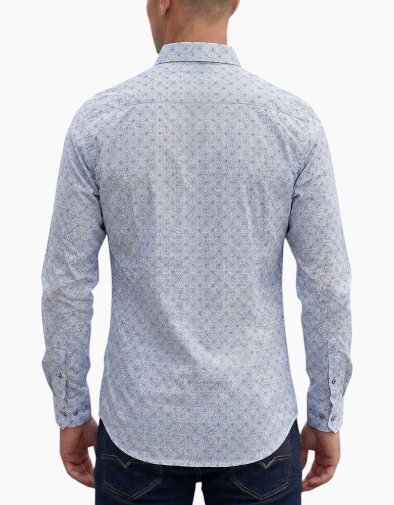 Diesel Mens Shirt S-Blanca Chemise Long Sleeve Summer Top Premium Quality Shirts