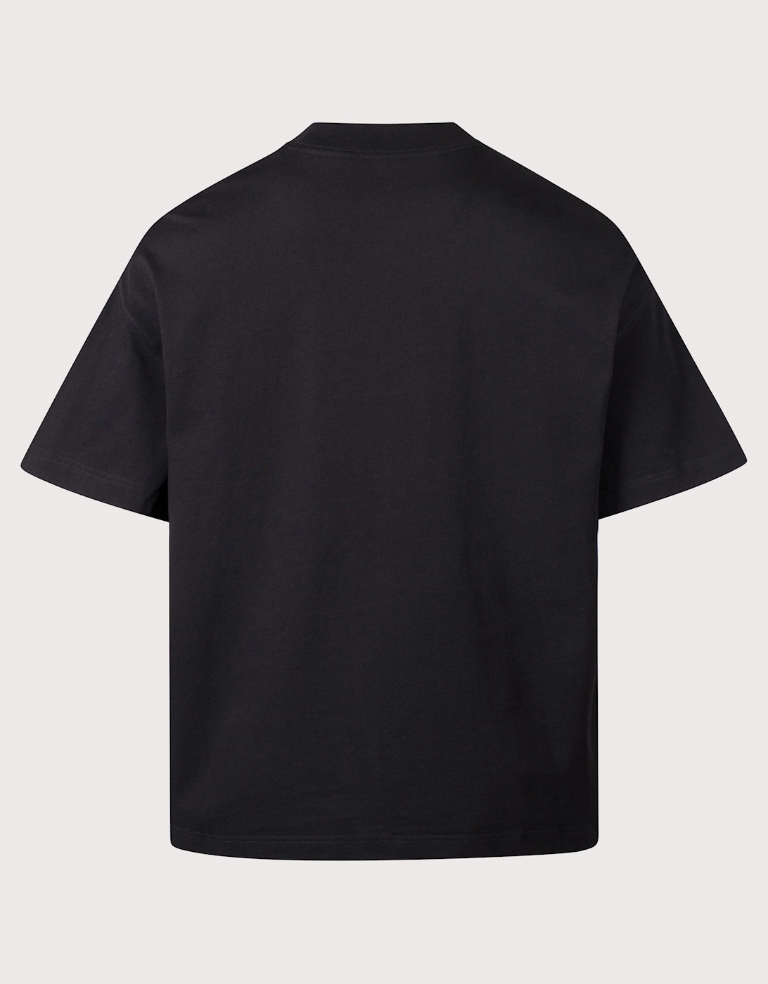 Boxy Loose Fit Link Script T-Shirt
