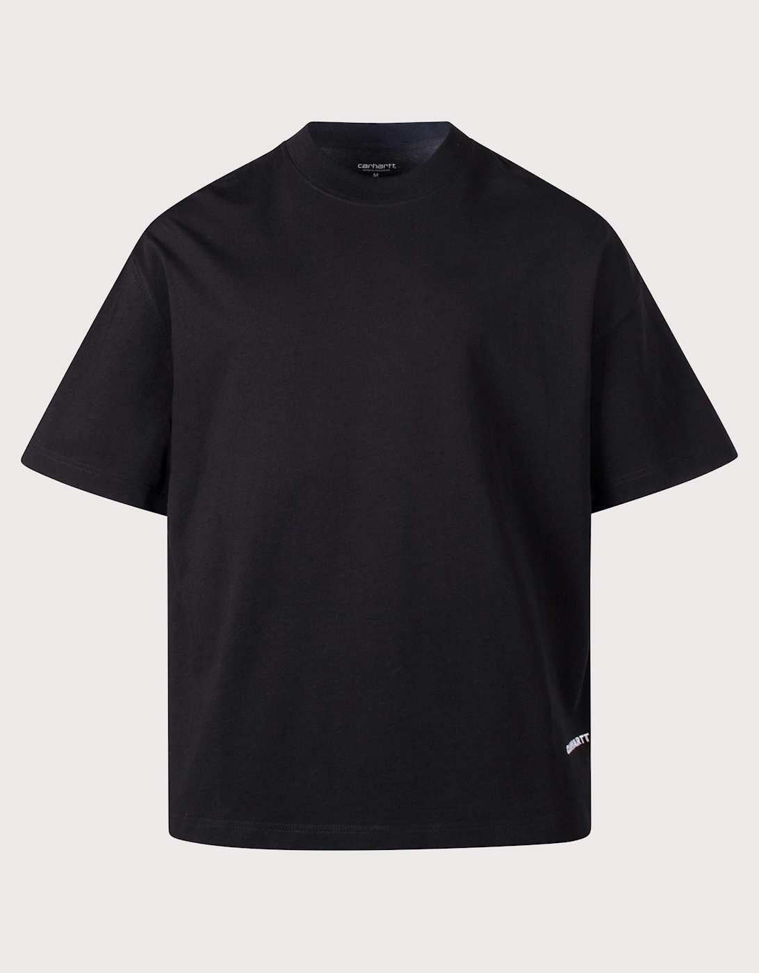 Boxy Loose Fit Link Script T-Shirt