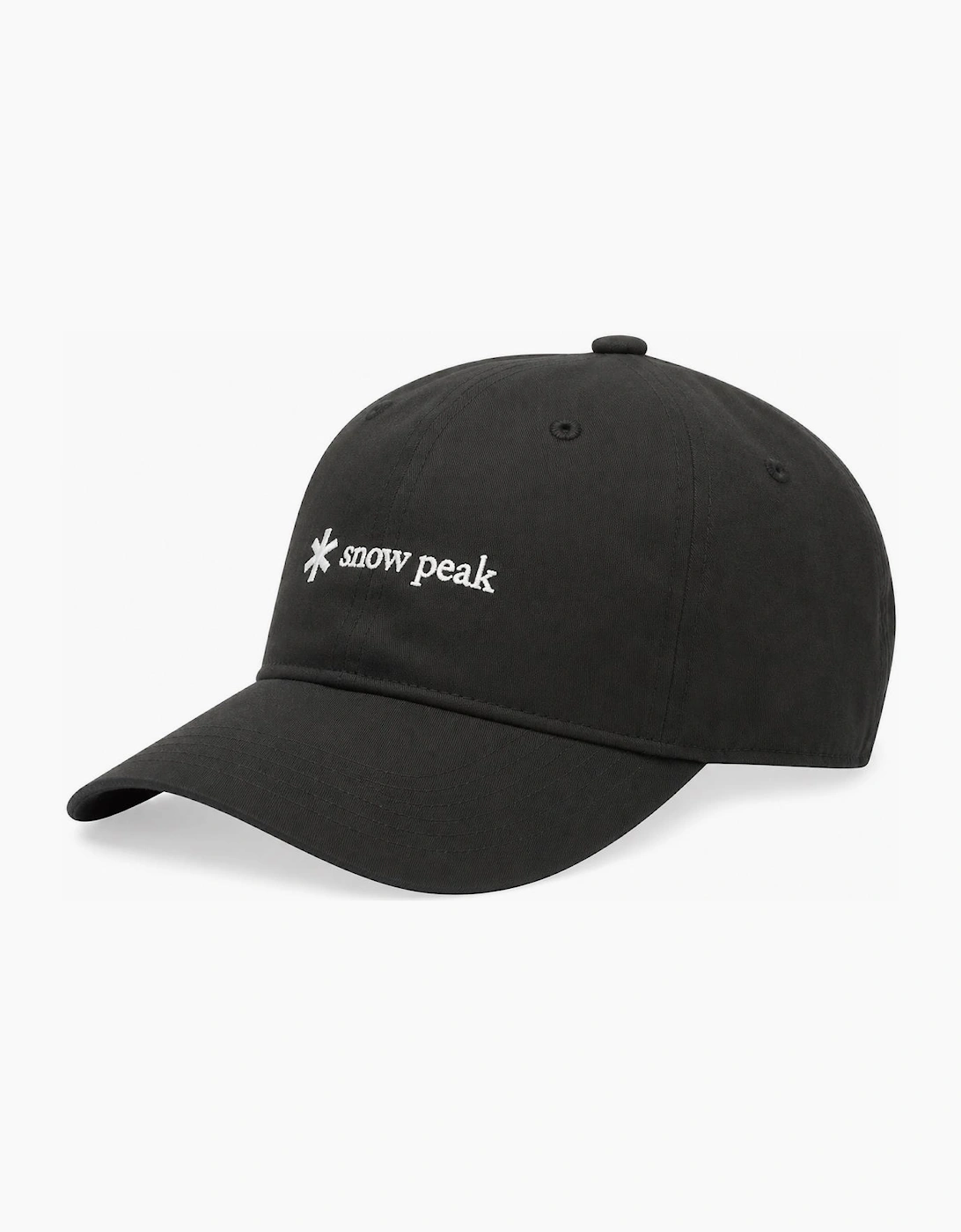 Snow Peak Logo Cap Black, 6 of 5