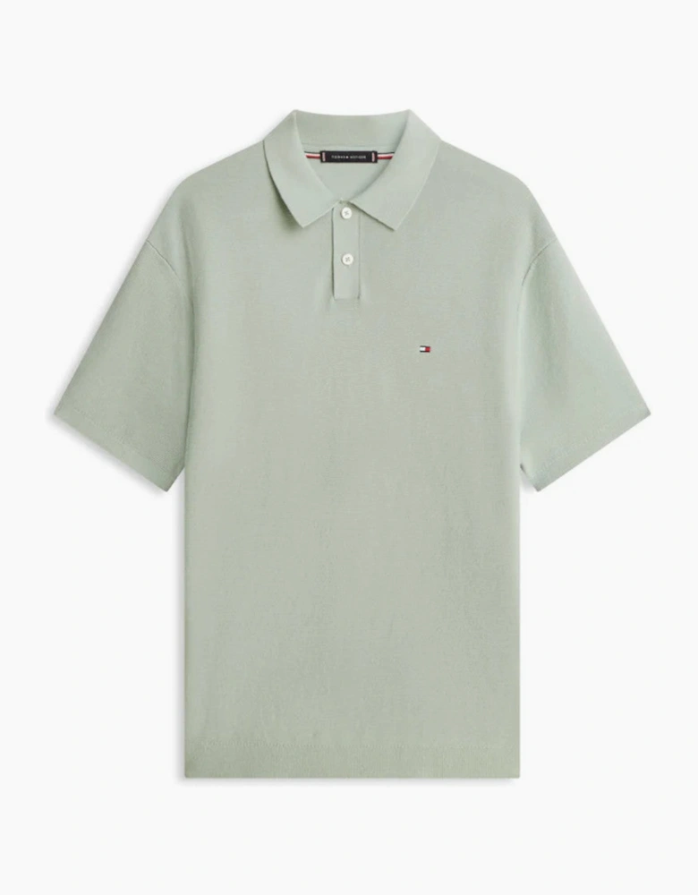Tommy Hilfiger Cool Touch Structure Polo PM3 Minty Grey