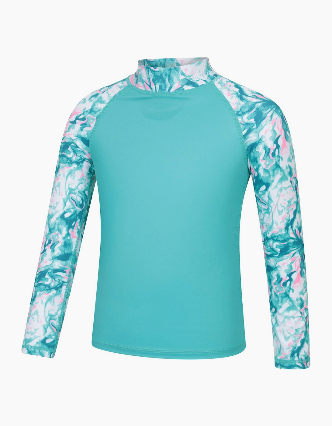 Mountain Warehouse Childrens/Kids Marble Effect Long-Sleeved Rash Guard