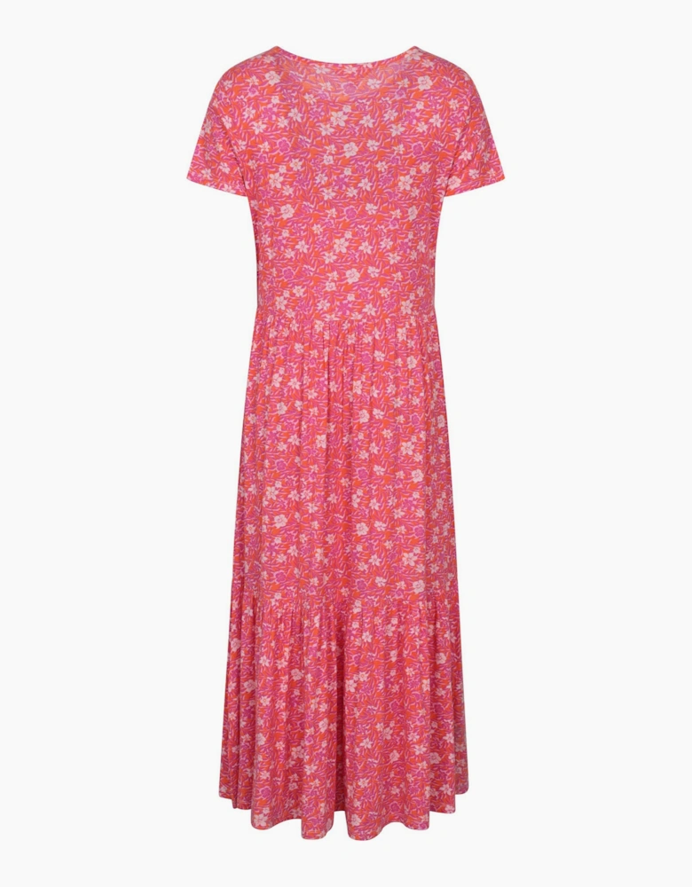 Mountain Warehouse Womens/Ladies Sardinia Floral Tiered Dress
