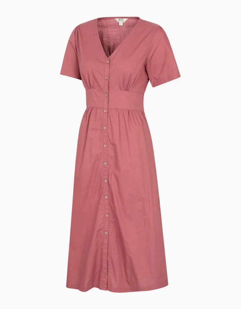 Mountain Warehouse Womens/Ladies Riviera Button Through Midi Dress