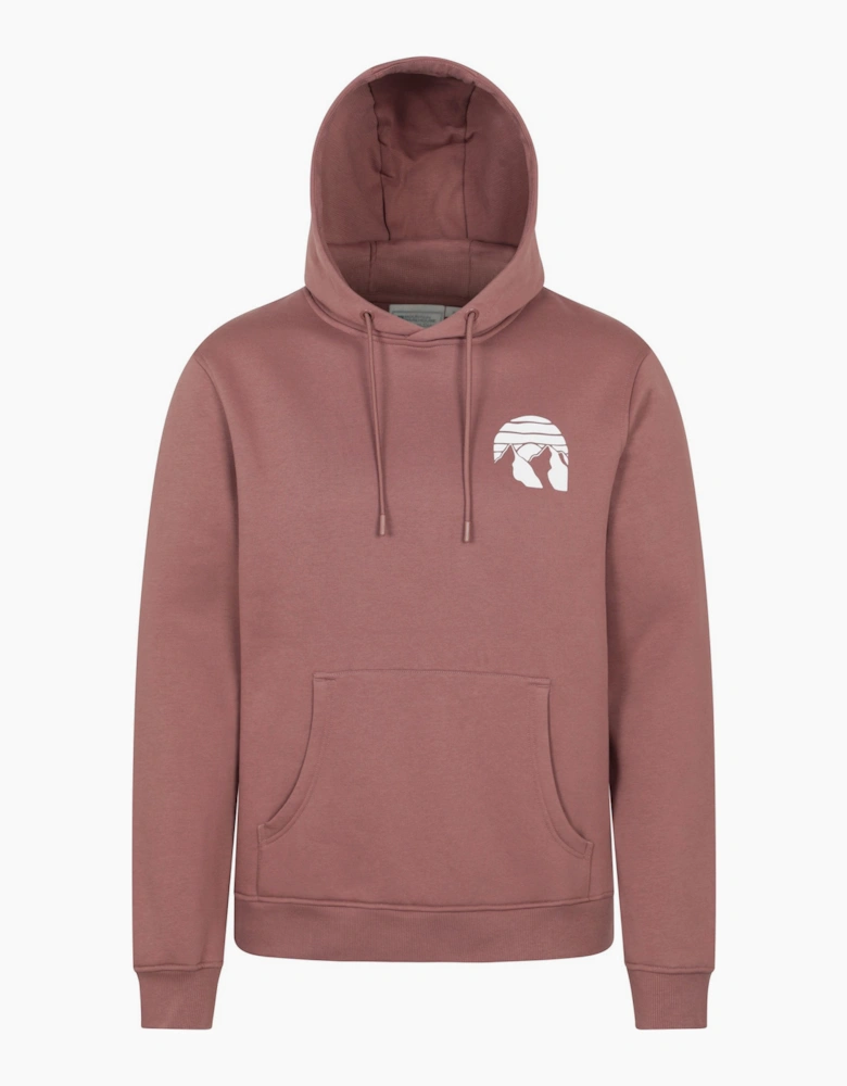 Mountain Warehouse Mens Mountain Badge Hoodie
