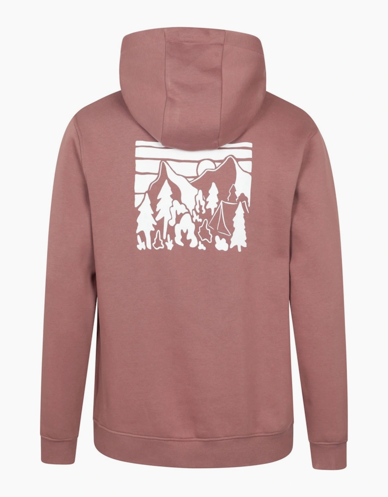 Mountain Warehouse Mens Mountain Badge Hoodie