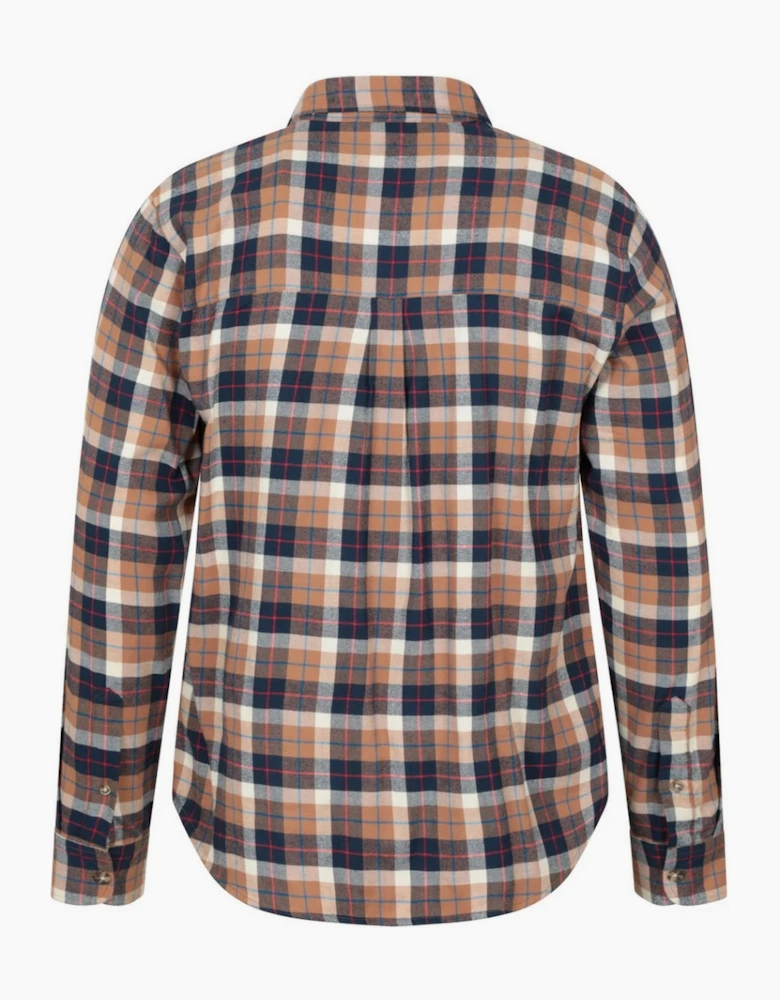 Mountain Warehouse Mens Maine Flannel Long-Sleeved Shirt