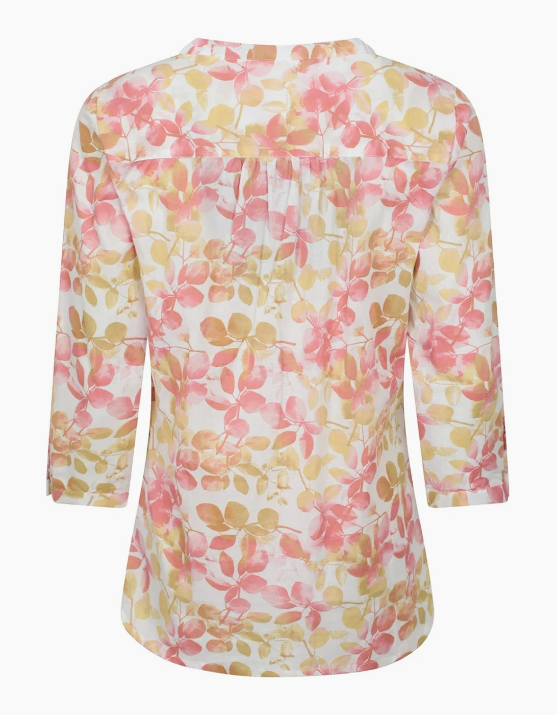 Mountain Warehouse Womens/Ladies Petra Leaf Print 3/4 Sleeve Blouse