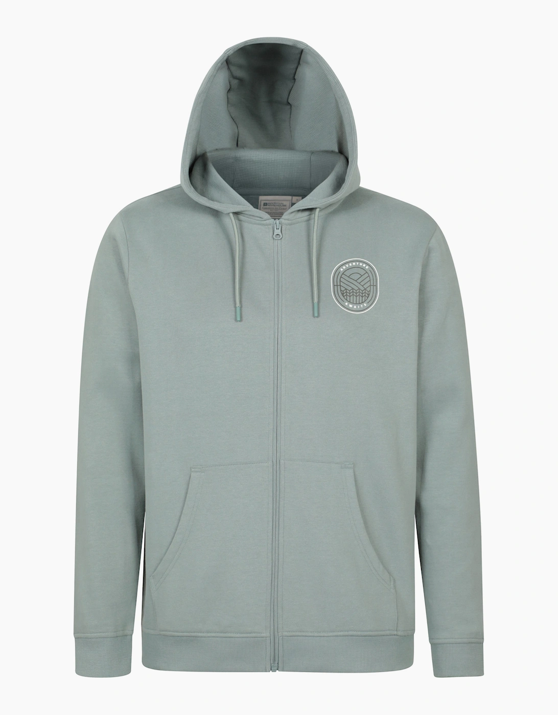 Mountain Warehouse Mens Adventure Awaits Full Zip Hoodie, 6 of 5