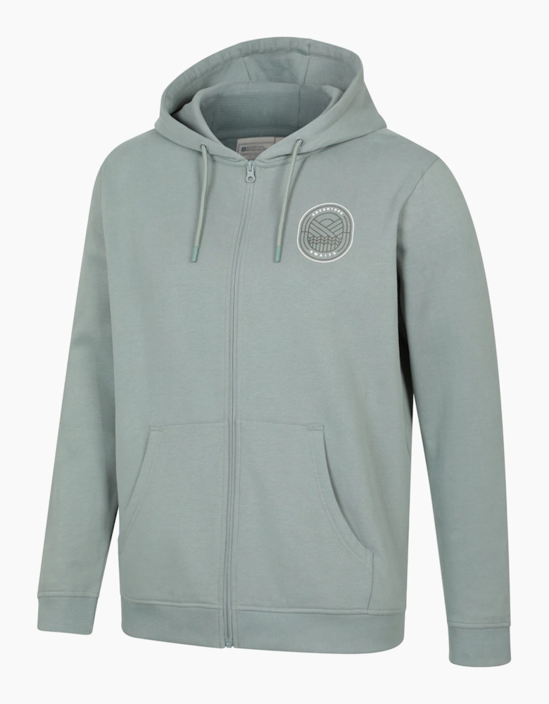 Mountain Warehouse Mens Adventure Awaits Full Zip Hoodie