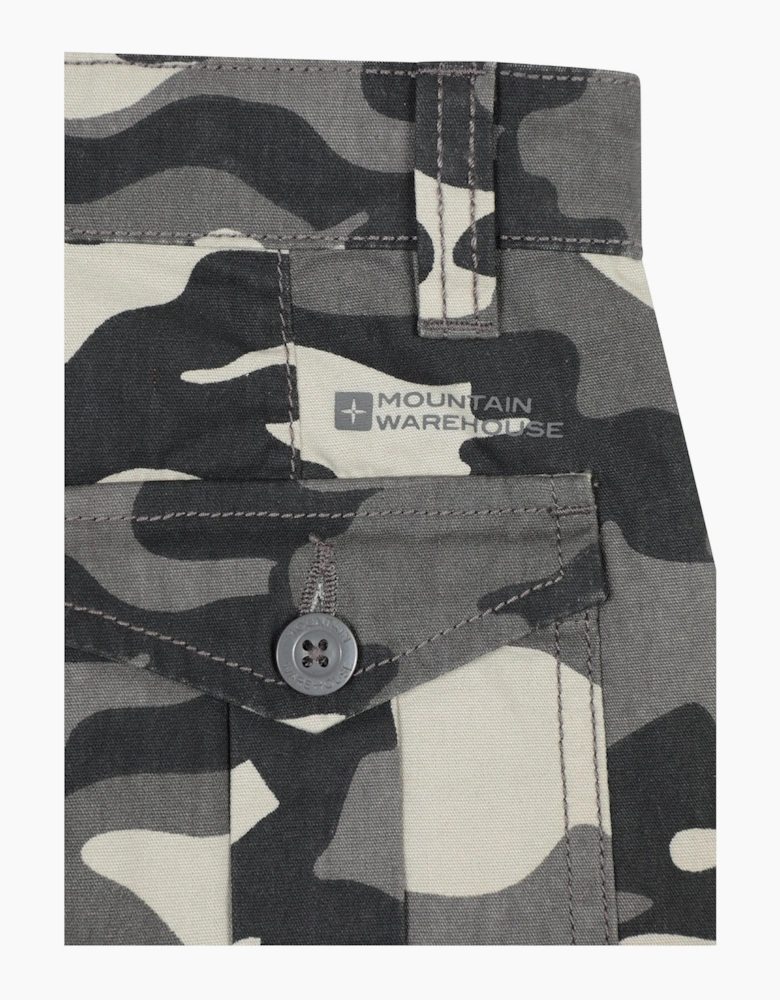 Mountain Warehouse Boys Camo Cargo Trousers