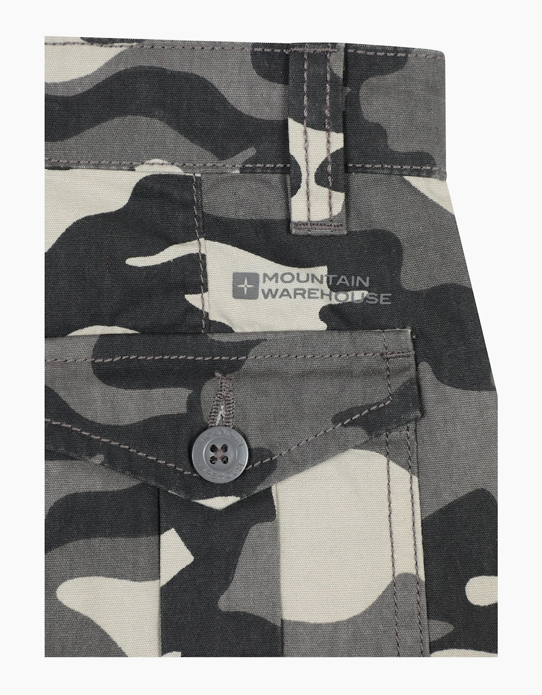 Mountain Warehouse Boys Camo Cargo Trousers