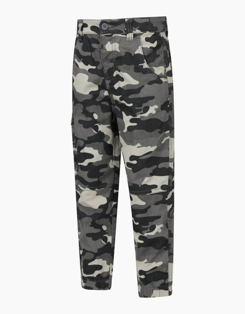 Mountain Warehouse Boys Camo Cargo Trousers