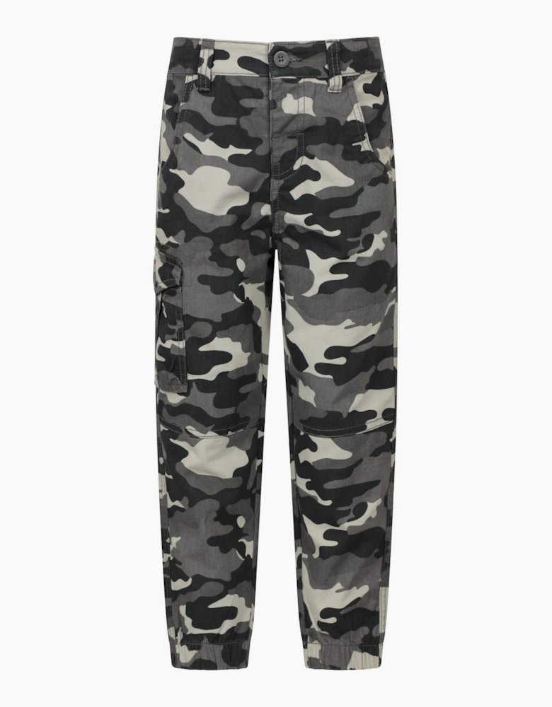 Mountain Warehouse Boys Camo Cargo Trousers