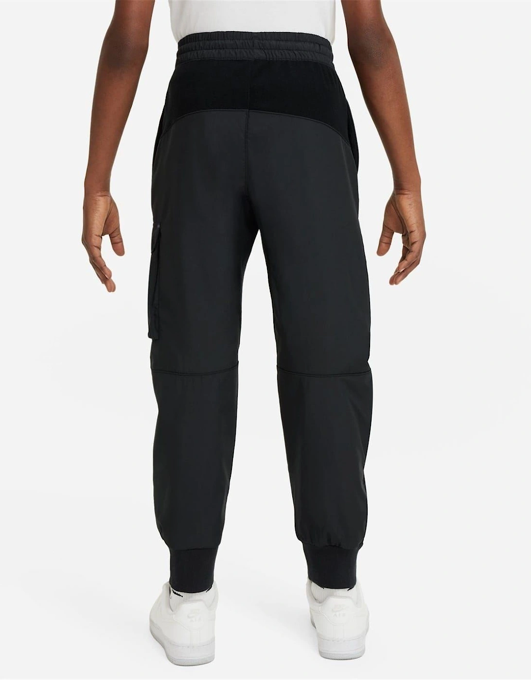 Utility Solid Patterned Slim Joggers