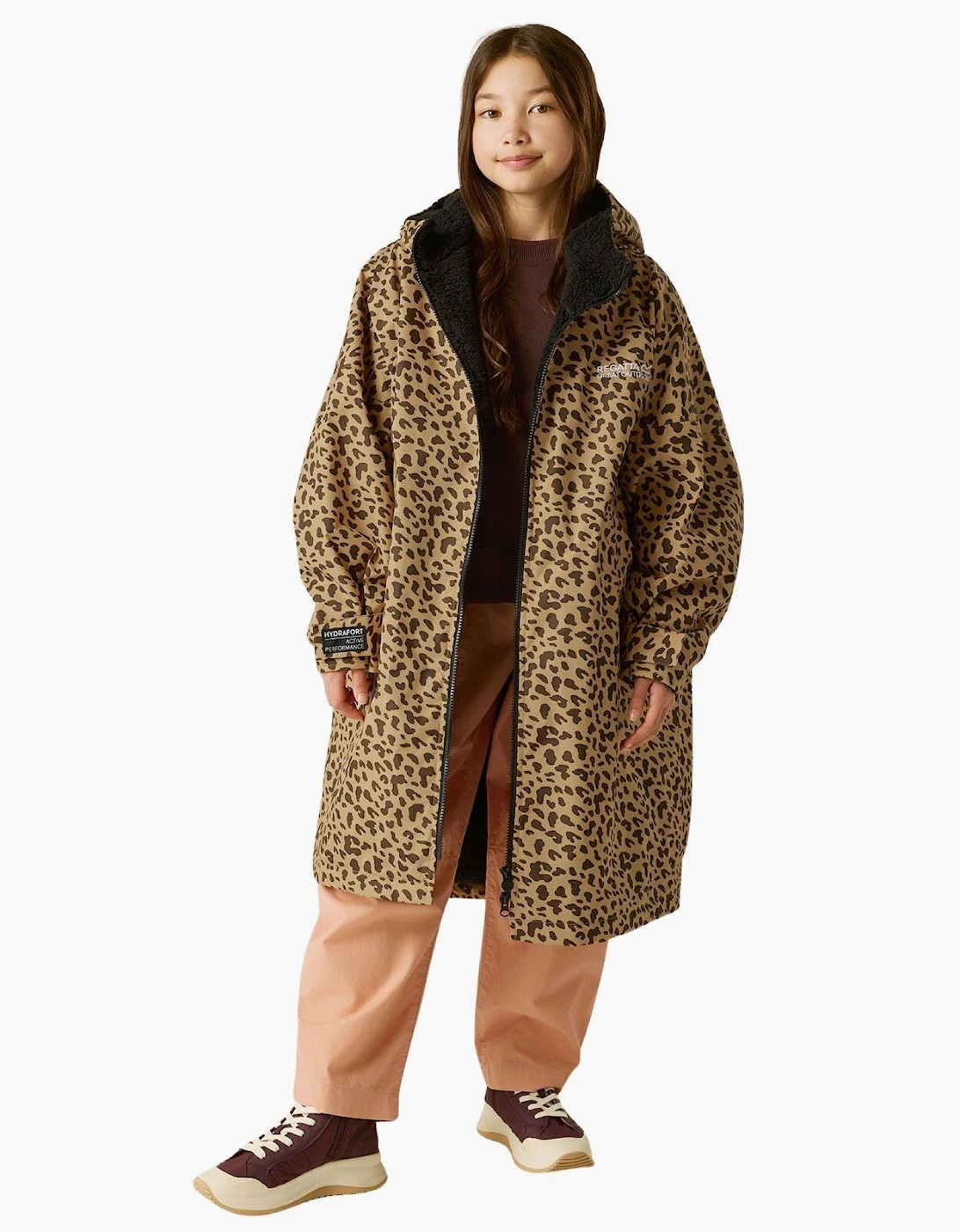 Regatta Kids Spirit Of Adventure Waterproof Changing Robe, 2 of 1