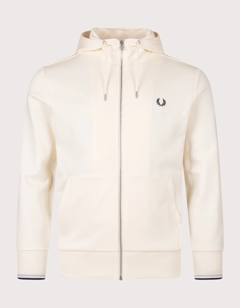 Regular Fit Zip Through Hoodie