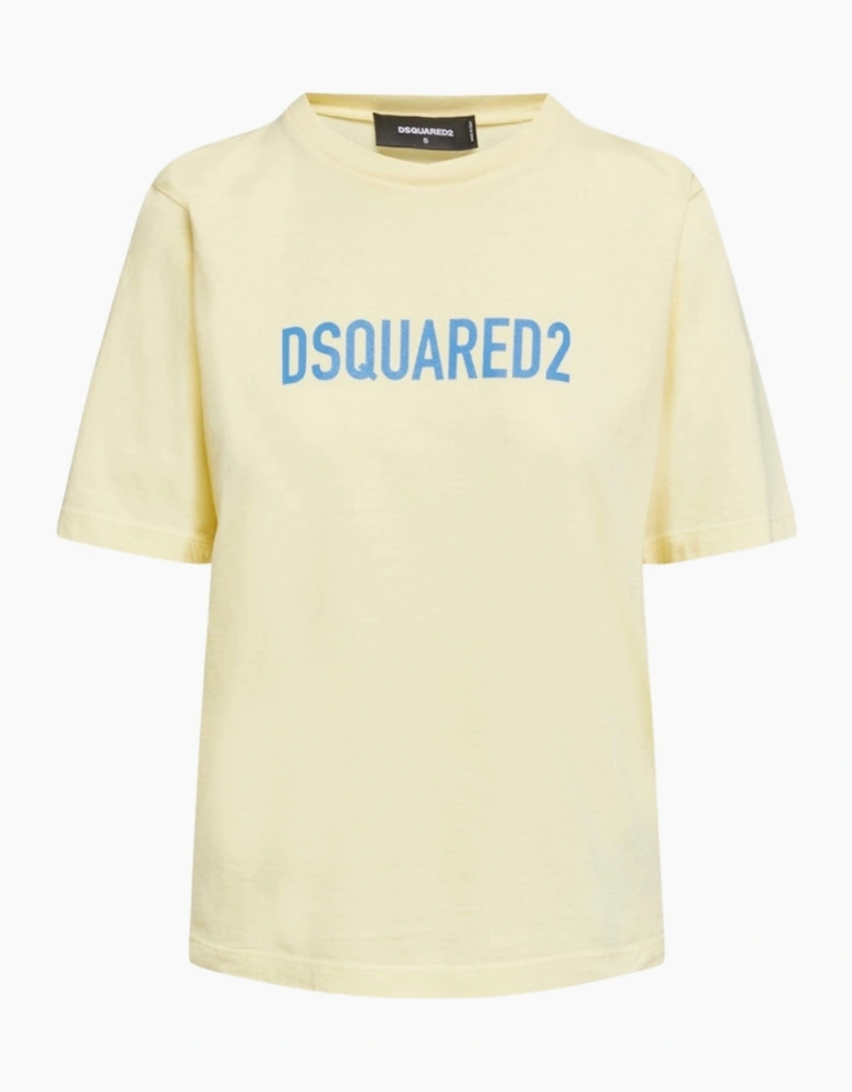 Dsquared2 Eco Dyed Easy Yellow T-Shirt