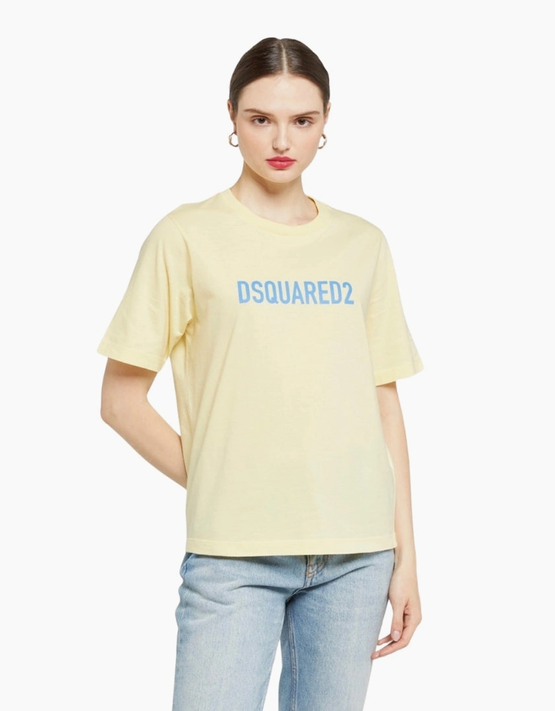 Dsquared2 Eco Dyed Easy Yellow T-Shirt