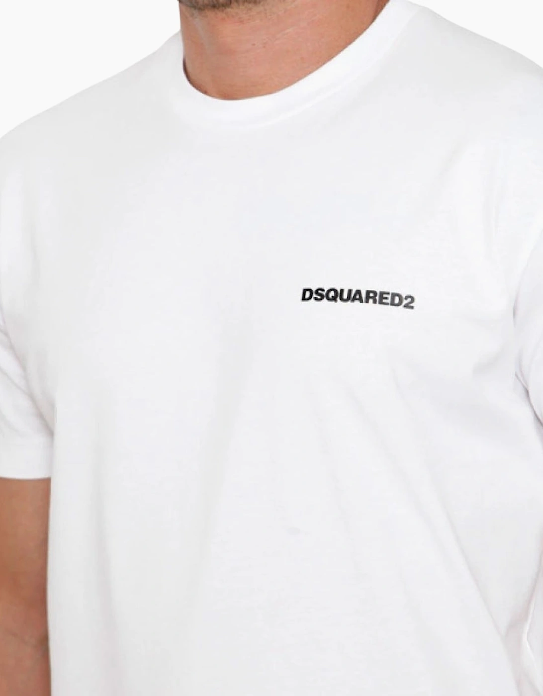 Dsquared2 Cool Fit Headquarters White T-Shirt
