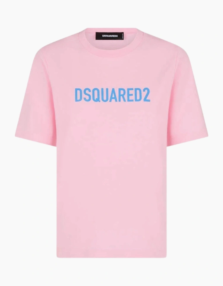 Dsquared2 Eco Dyed Easy Pink T-Shirt