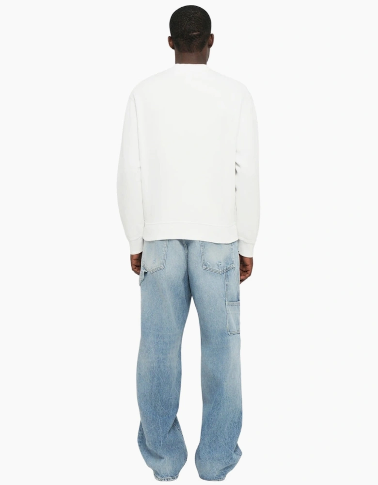 Dsquared2 Cool Fit Milano Crew Neck White Jumper