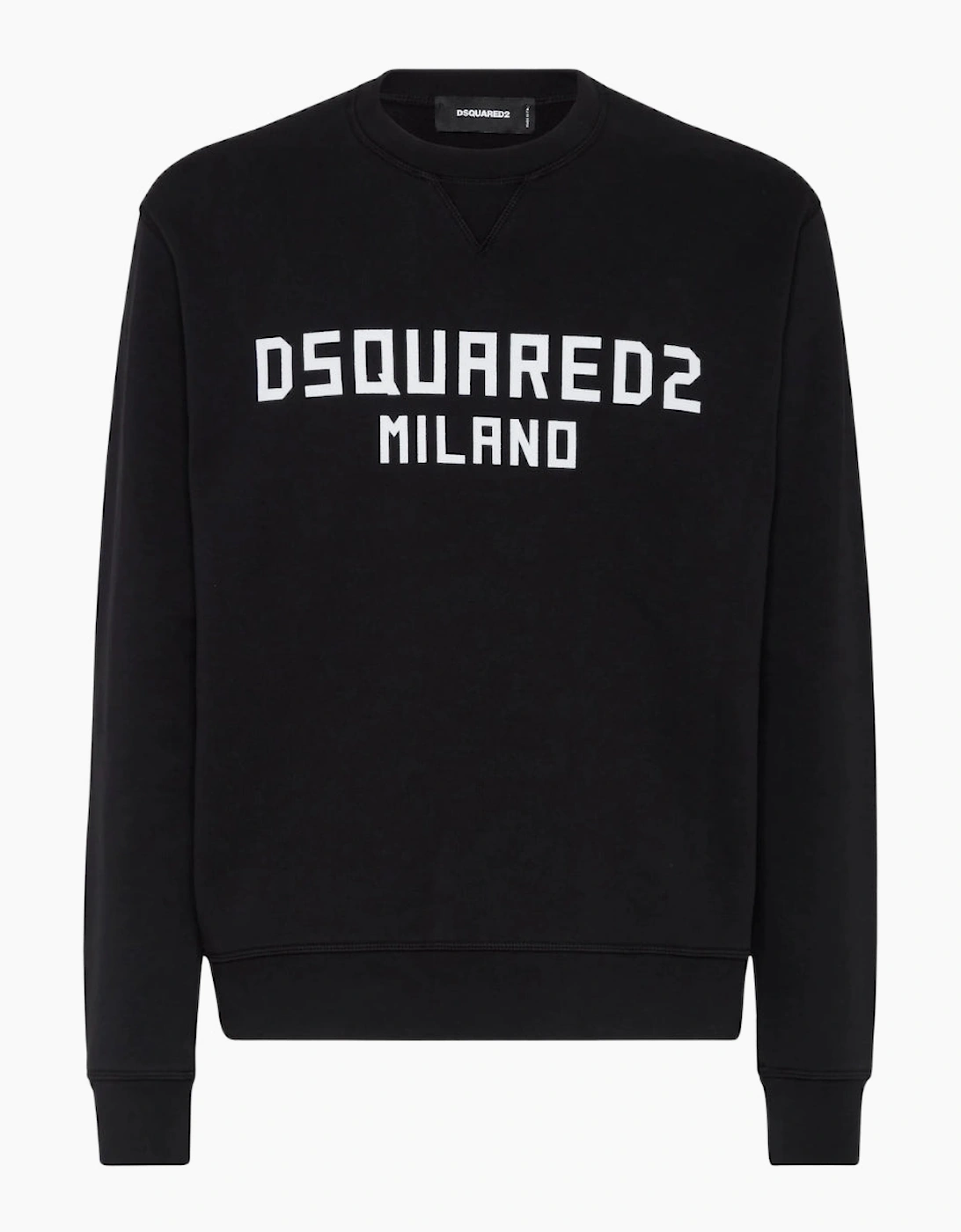 Dsquared2 Cool Fit Milano Crew Neck Black Sweatshirt