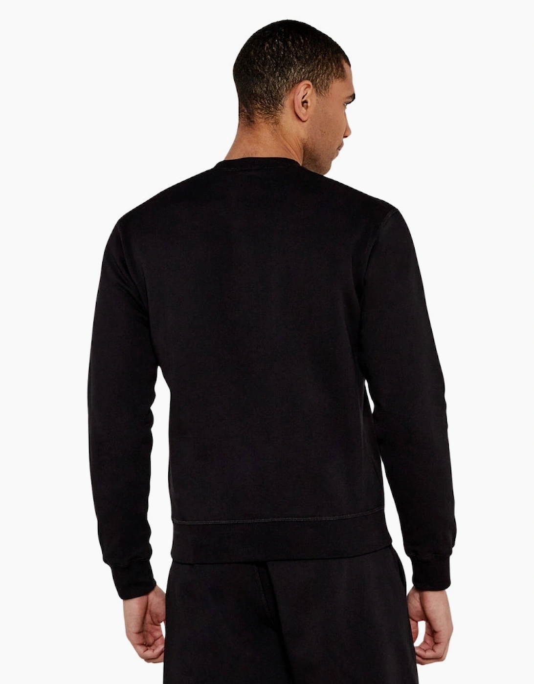 Dsquared2 Cool Fit Milano Crew Neck Black Sweatshirt