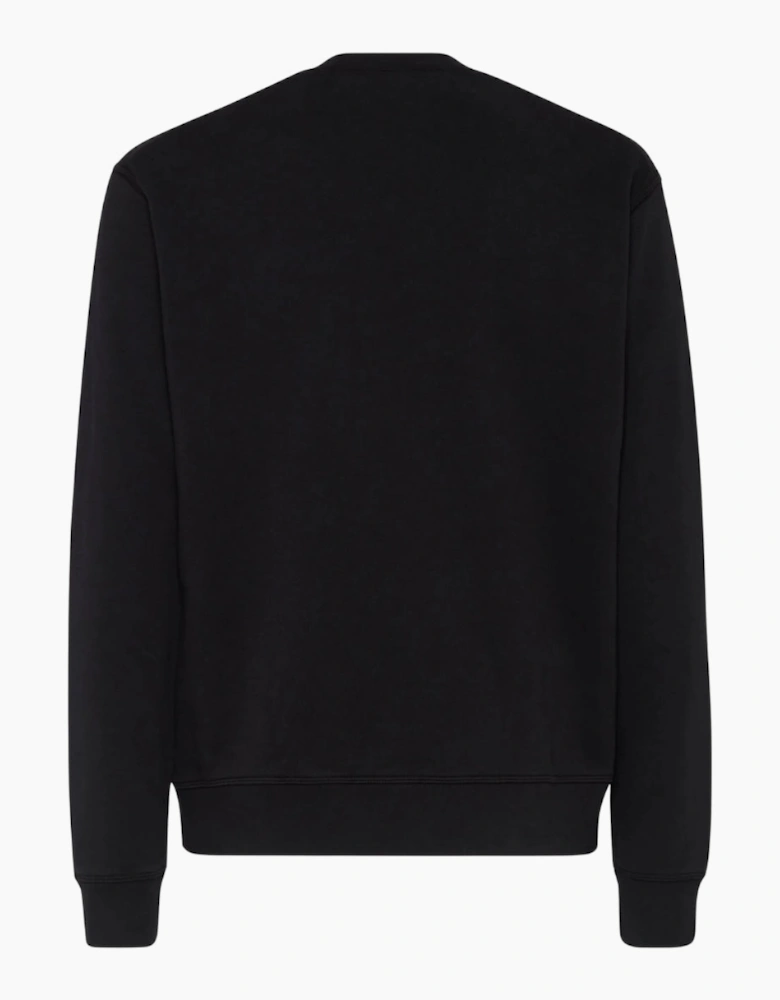 Dsquared2 Cool Fit Milano Crew Neck Black Sweatshirt
