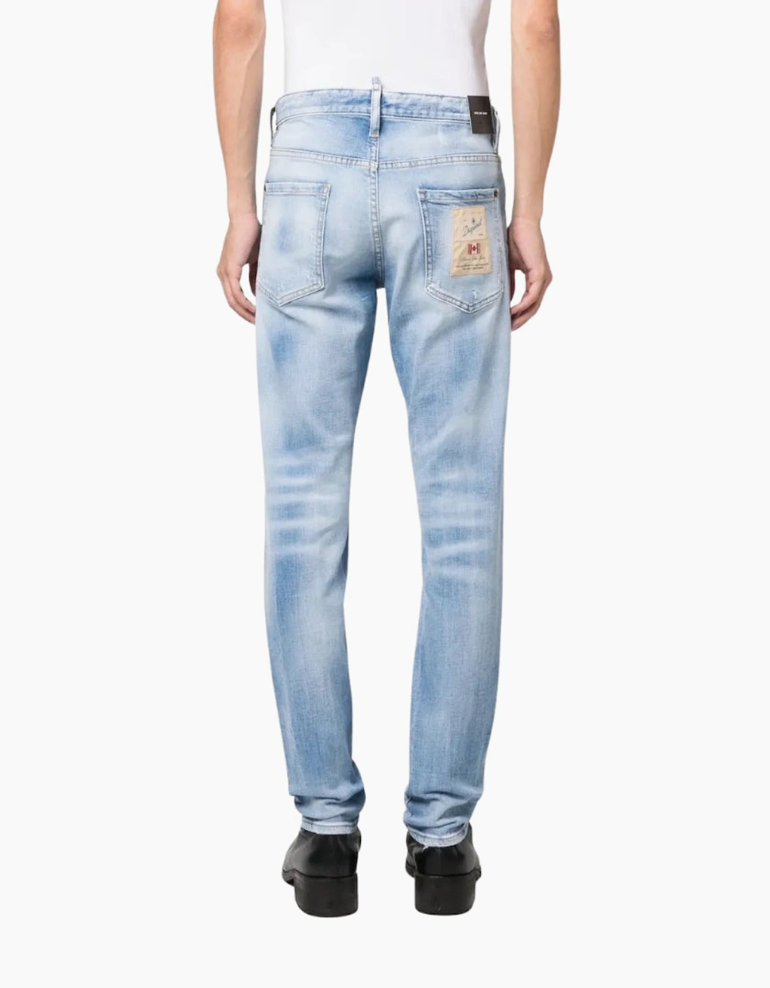 Dsquared2 Cool Guy Jean Dsetroyed Style Light Blue Jeans