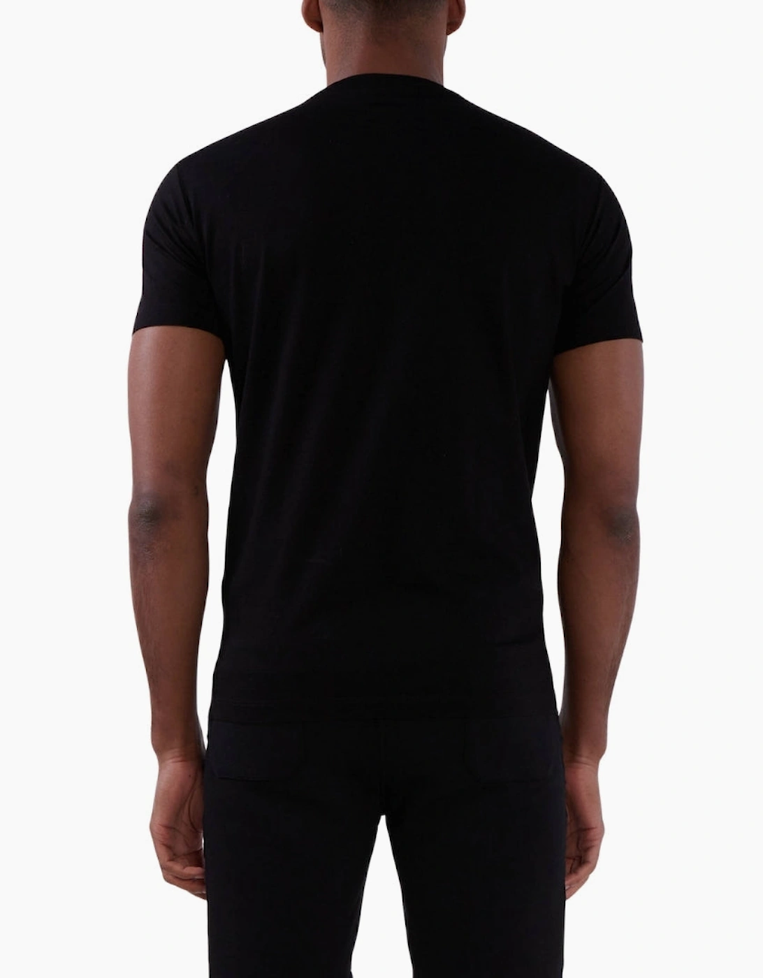 Dsquared2 Icon Outline Logo Black T-Shirt