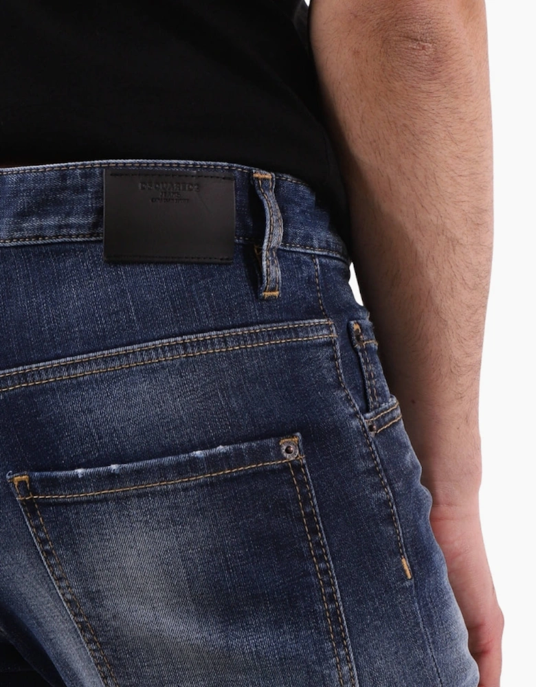 Dsquared2 Skater Jean Faded Dark Blue Jeans