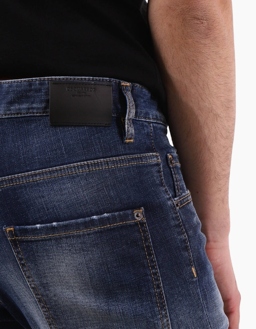 Dsquared2 Skater Jean Faded Dark Blue Jeans