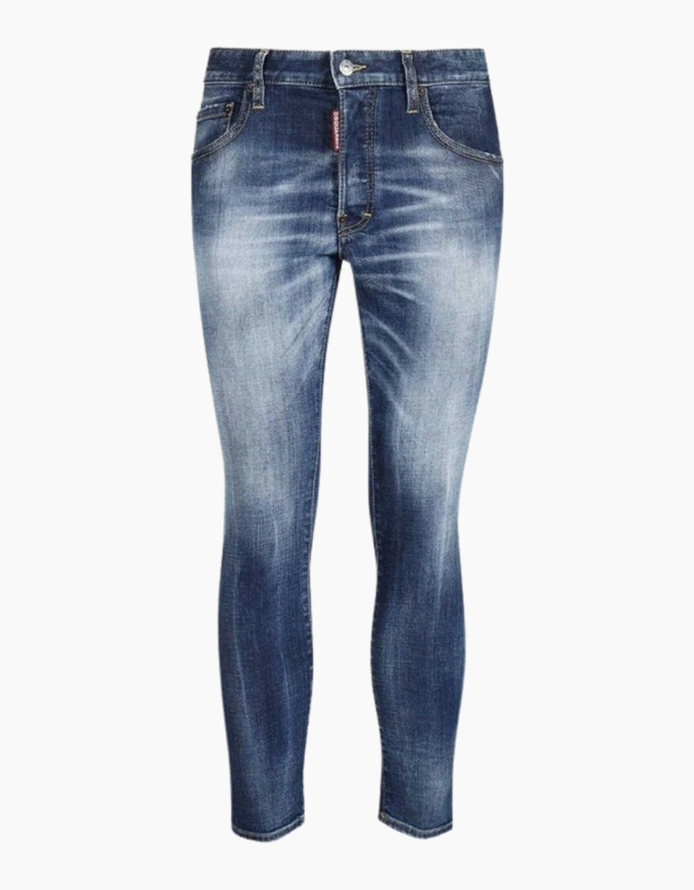 Dsquared2 Skater Jean Faded Dark Blue Jeans