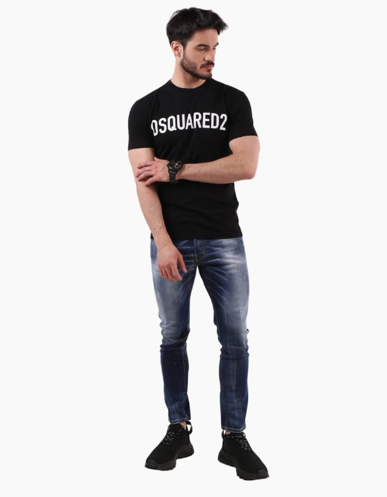 Dsquared2 Skater Jean Faded Dark Blue Jeans