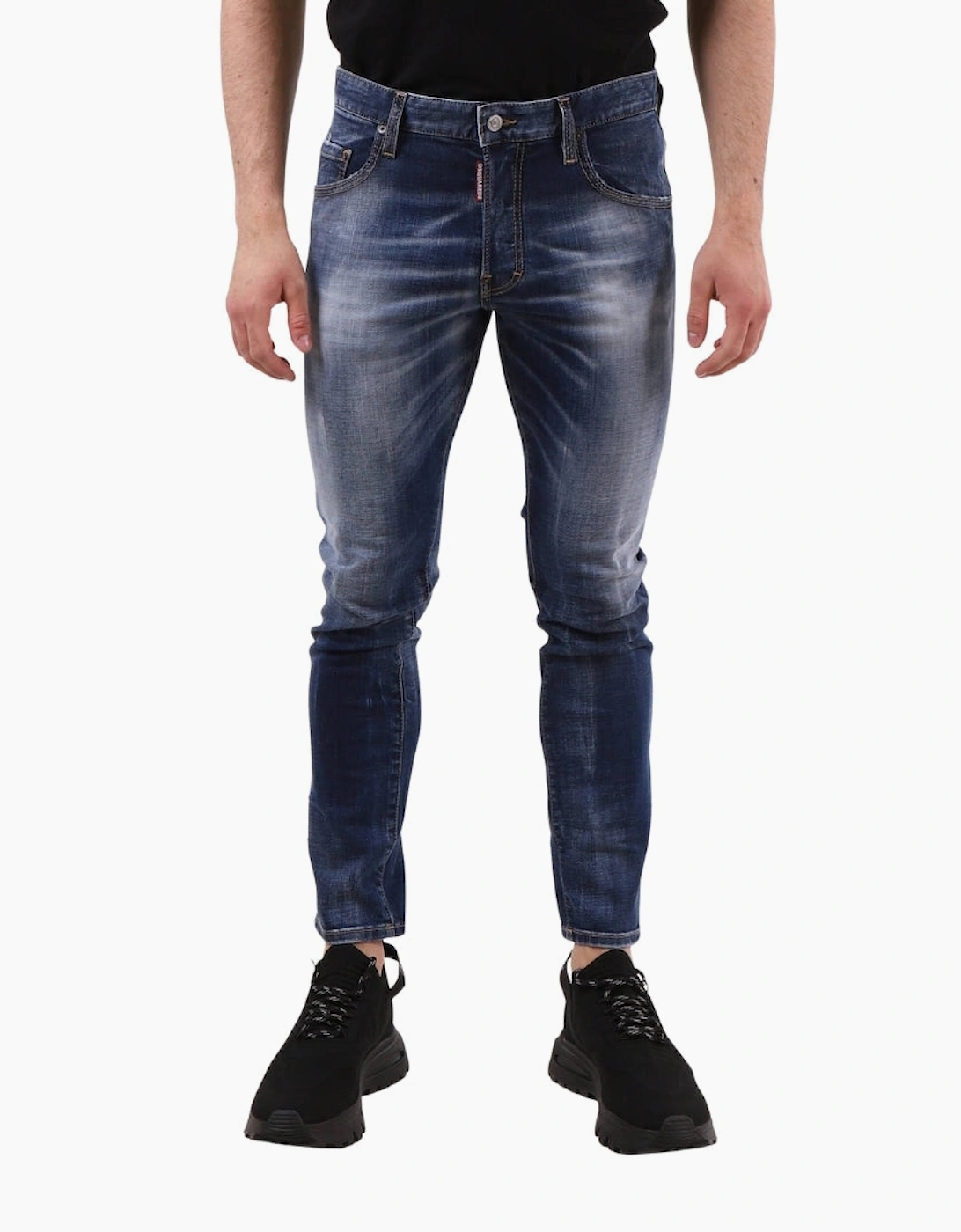 Dsquared2 Skater Jean Faded Dark Blue Jeans