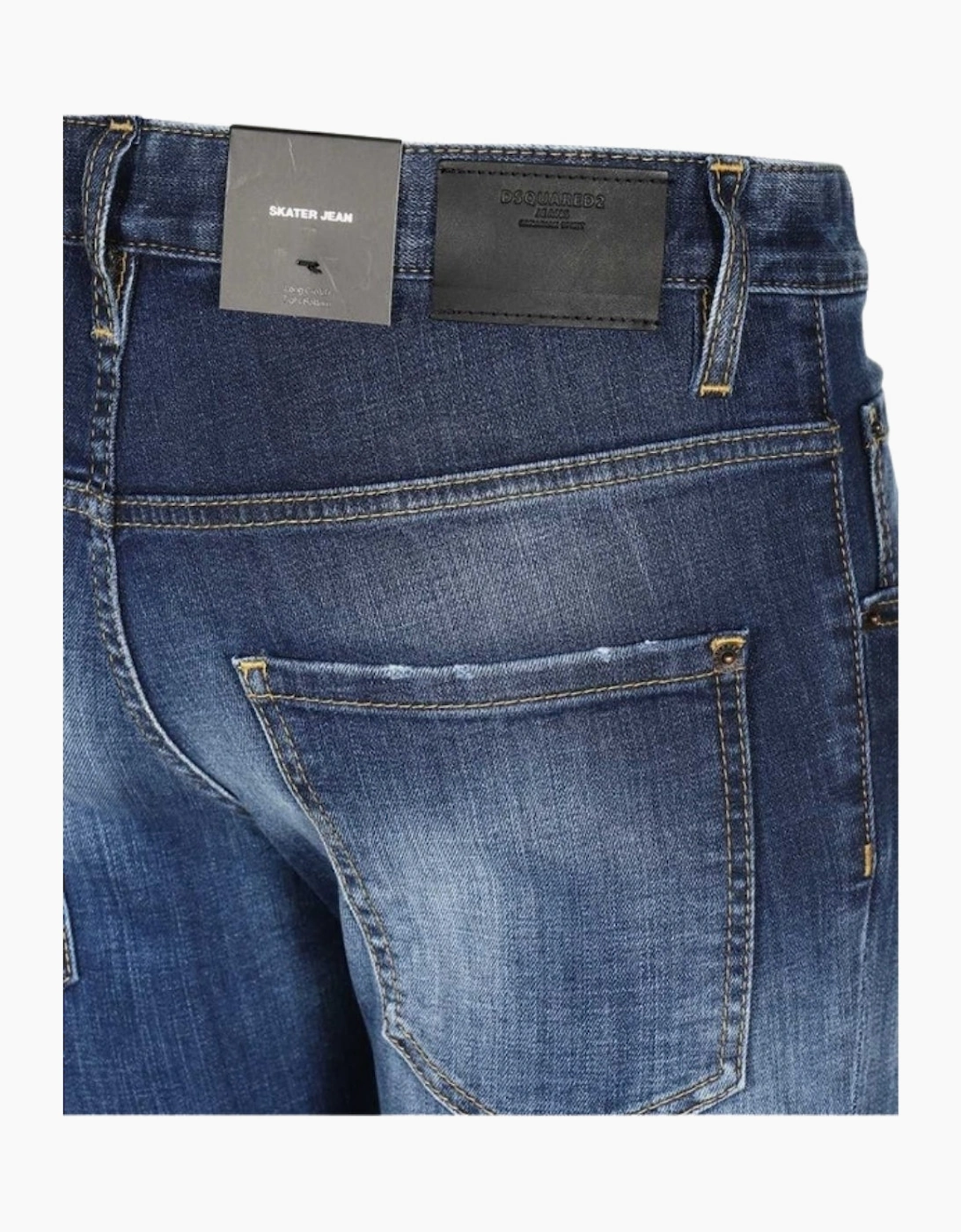 Dsquared2 Skater Jean Faded Dark Blue Jeans