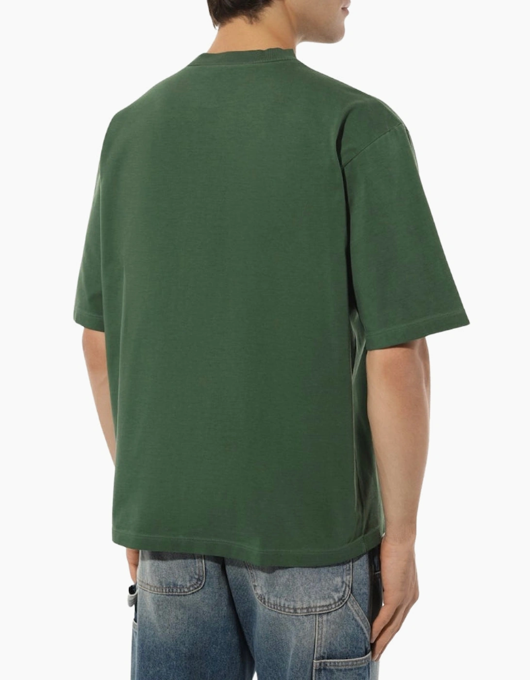 Dsquared2 Branded Raising Hell Logo Green T-Shirt