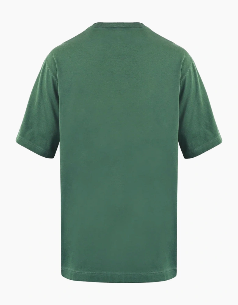 Dsquared2 Branded Raising Hell Logo Green T-Shirt