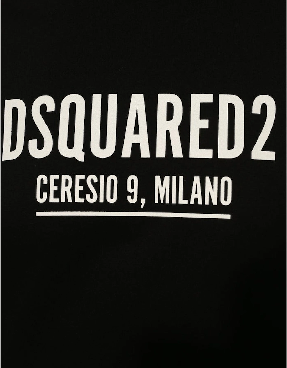 Dsquared2 Ceresio 9 Milano Logo Black T-Shirt