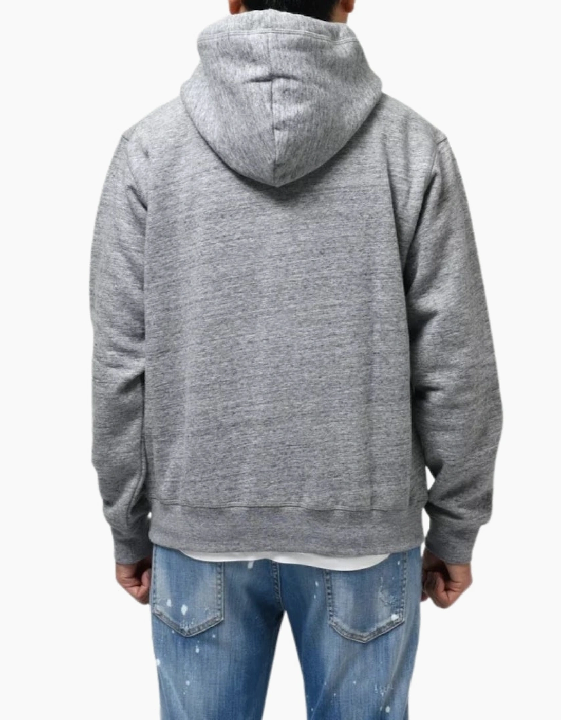 Dsquared2 Pink Icon Cracked Logo Grey Hoodie