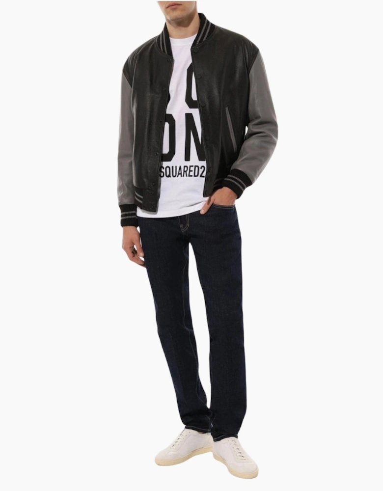 Dsquared2 Slim Jean Dark Rinse Wash Blue Jeans