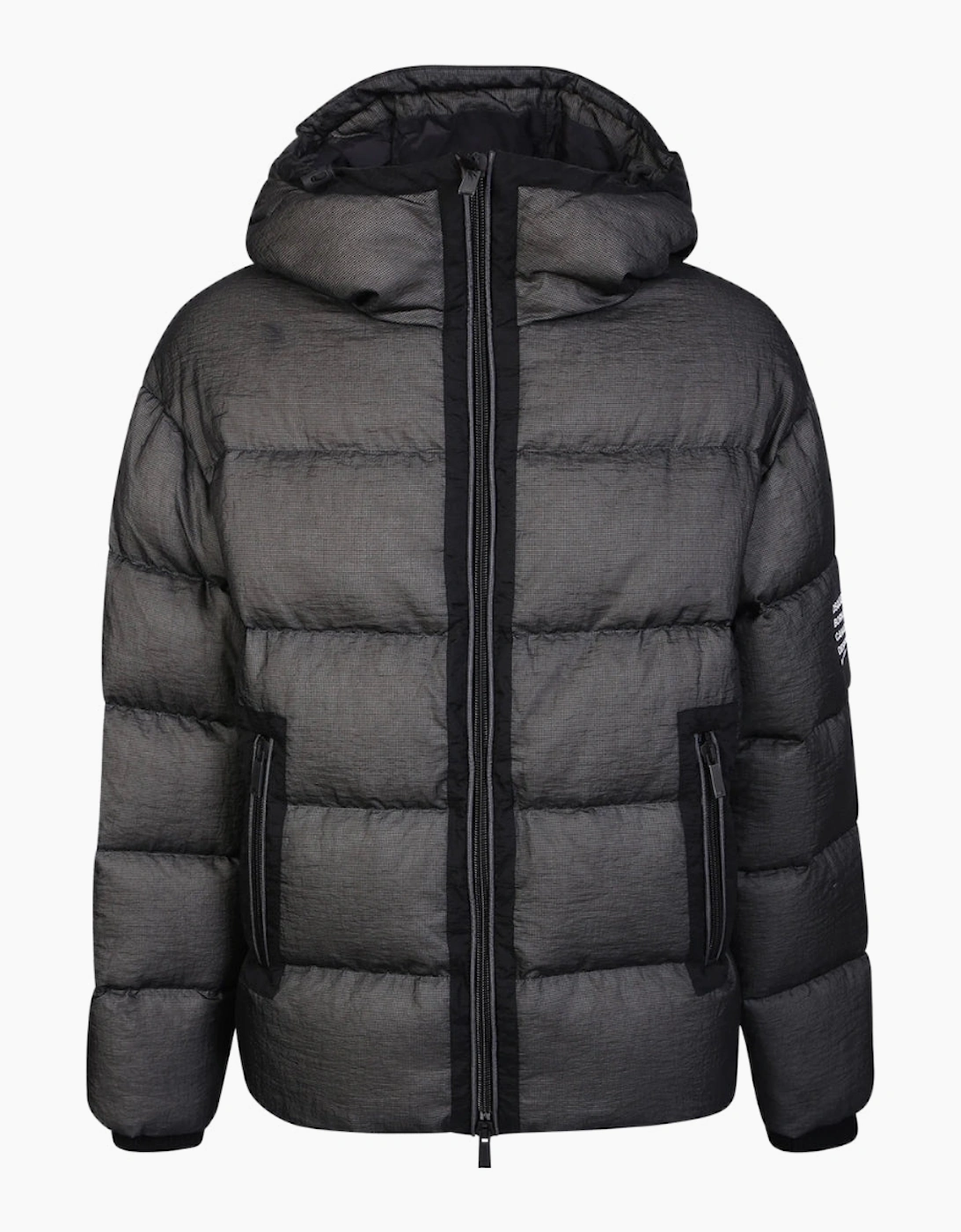 Dsquared2 Faded Black Puffer Down Jacket