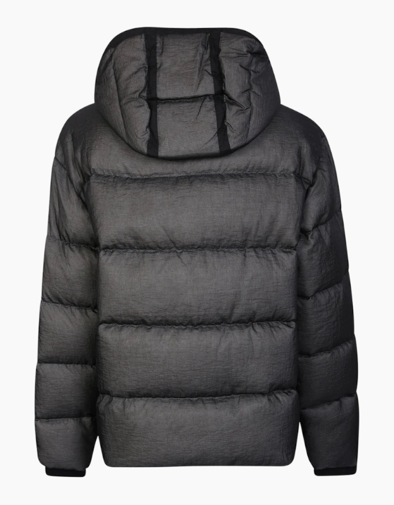 Dsquared2 Faded Black Puffer Down Jacket
