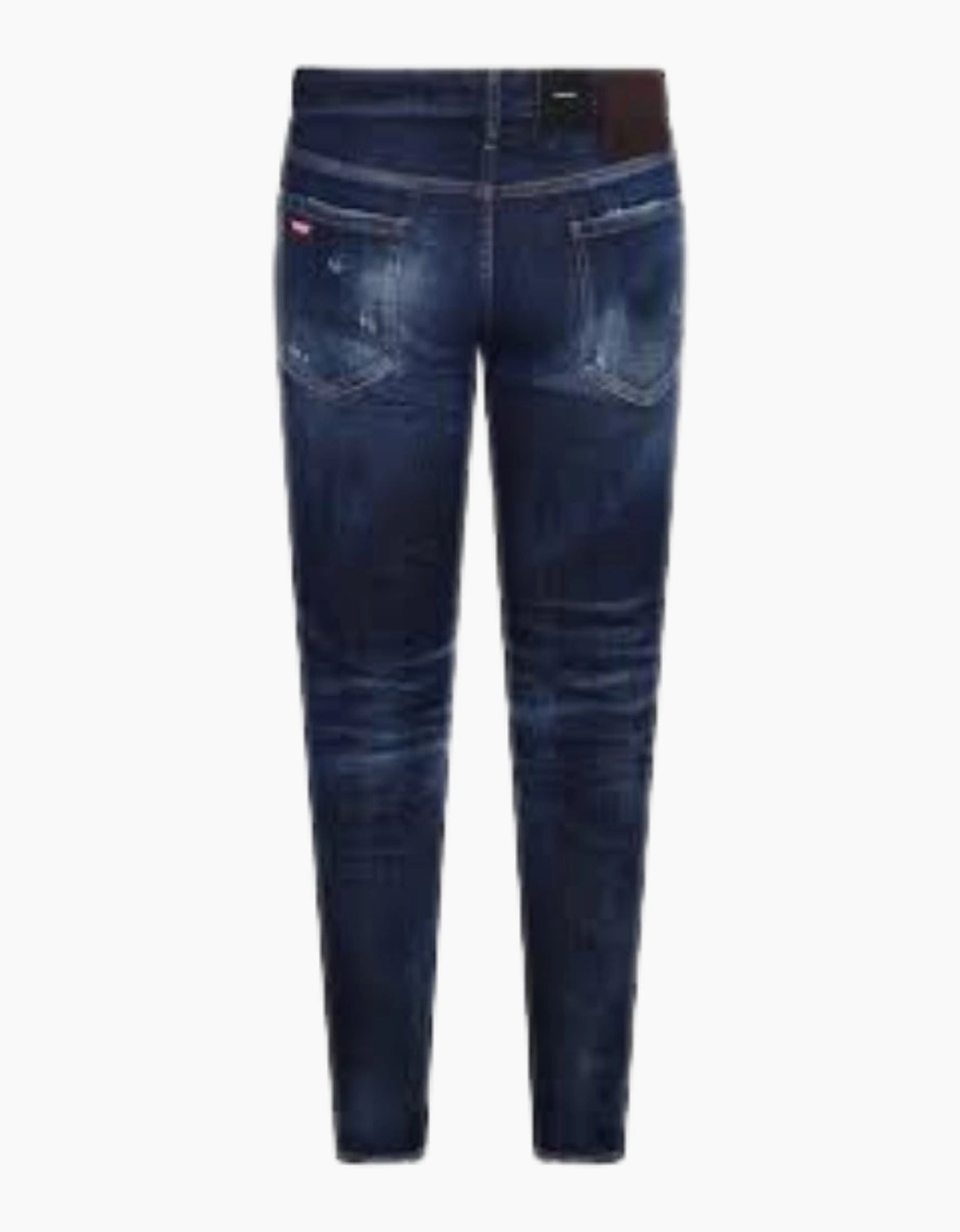 Dsquared2 Slim Jean Faded Worn Wash Blue Jeans