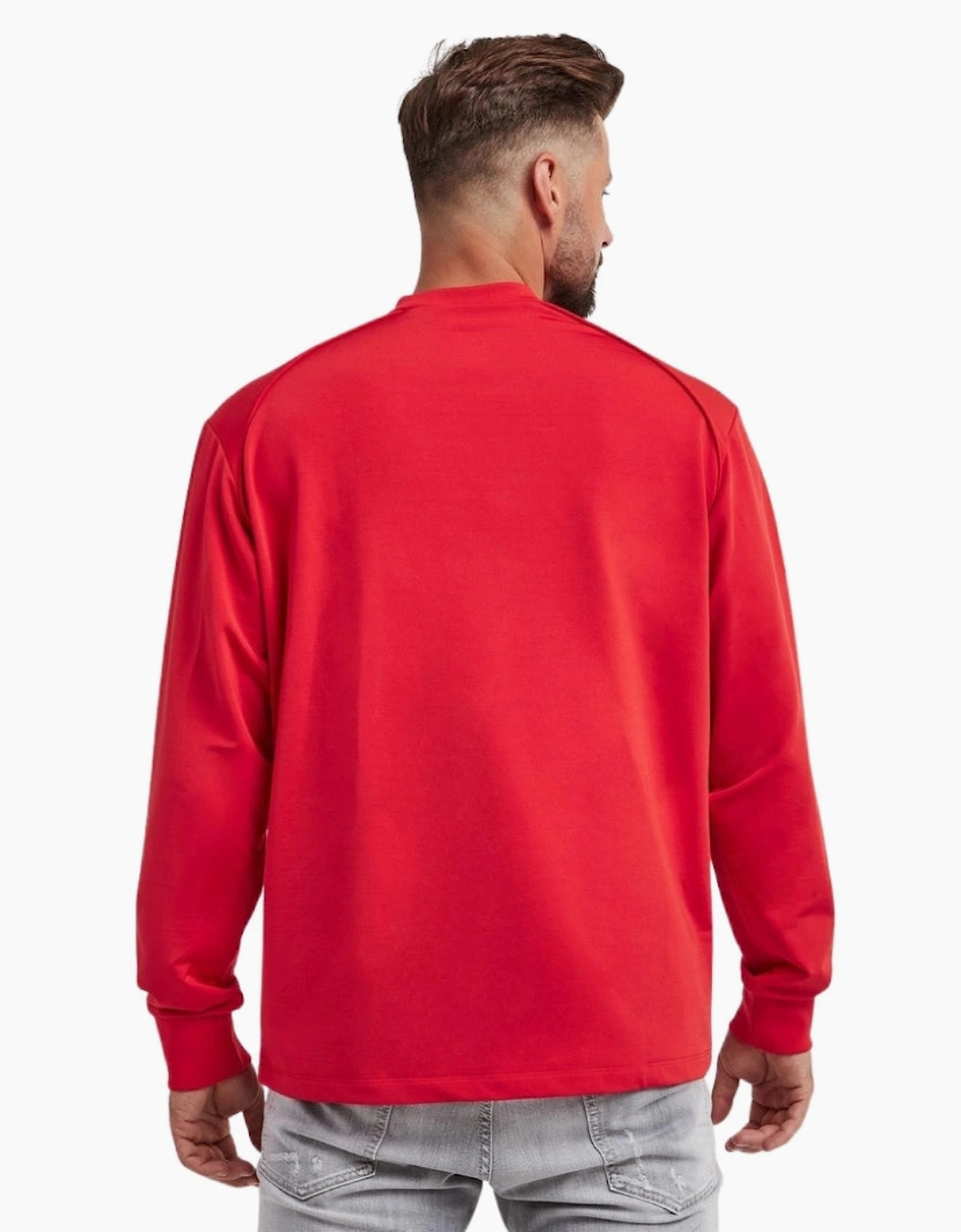 Dsquared2 D2 Maple Logo Red Sweater