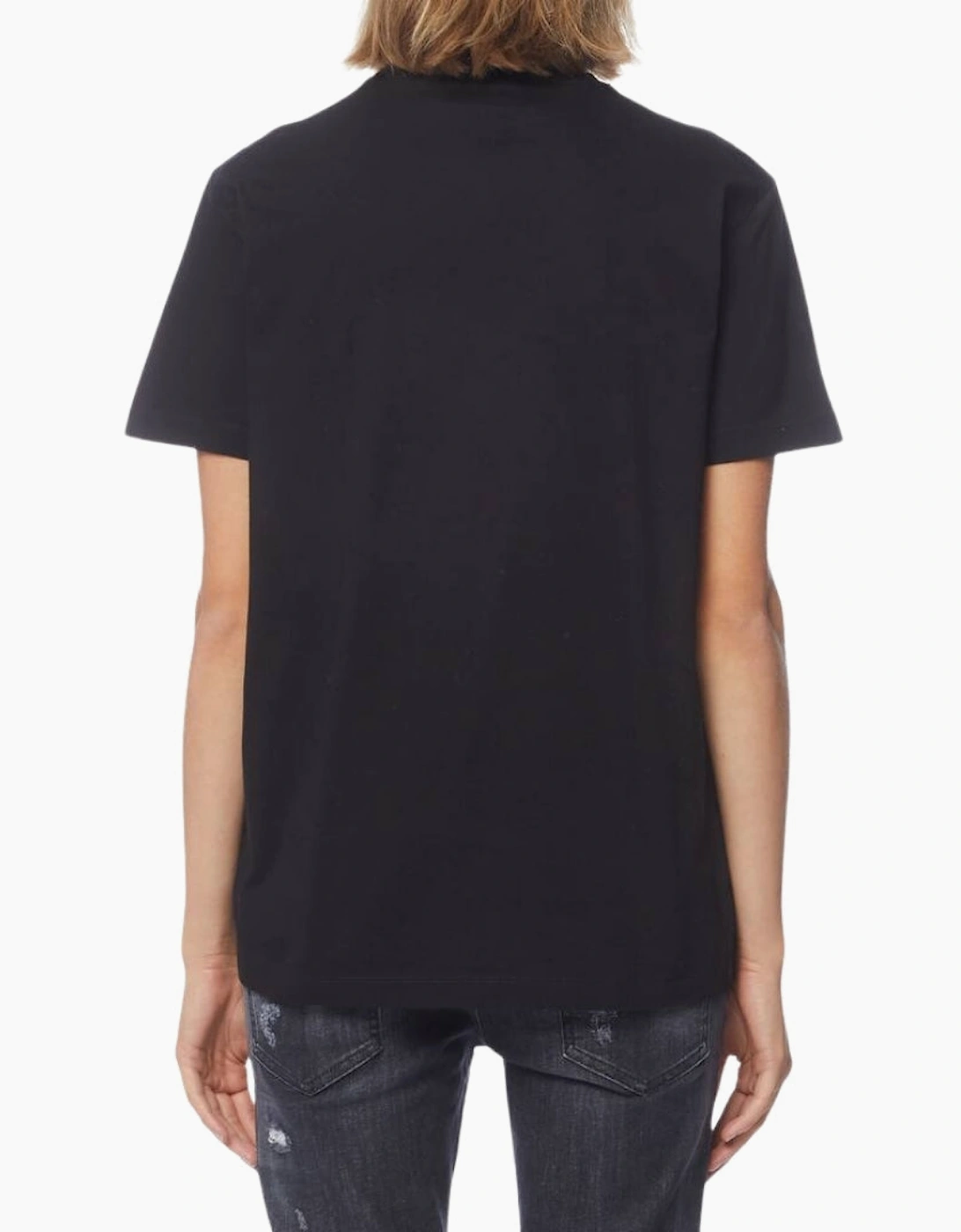 Dsquared2 Graffiti Spray Logo Black T-Shirt