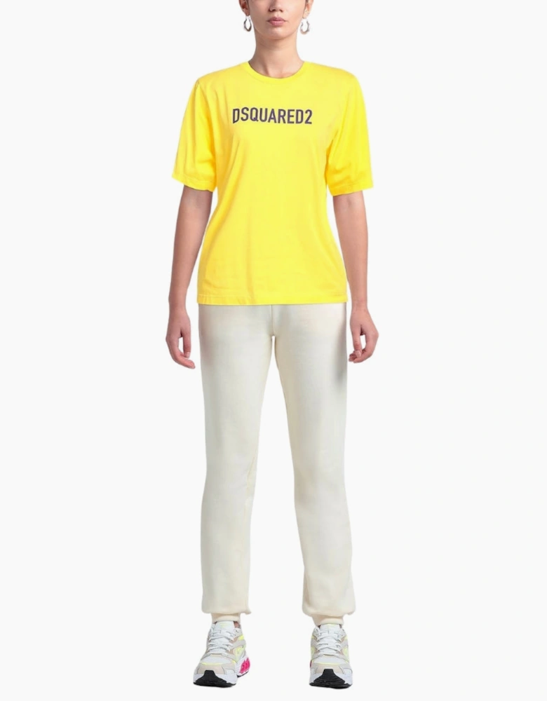 Dsquared2 Eco Dyed Easy Dark Yellow T-Shirt