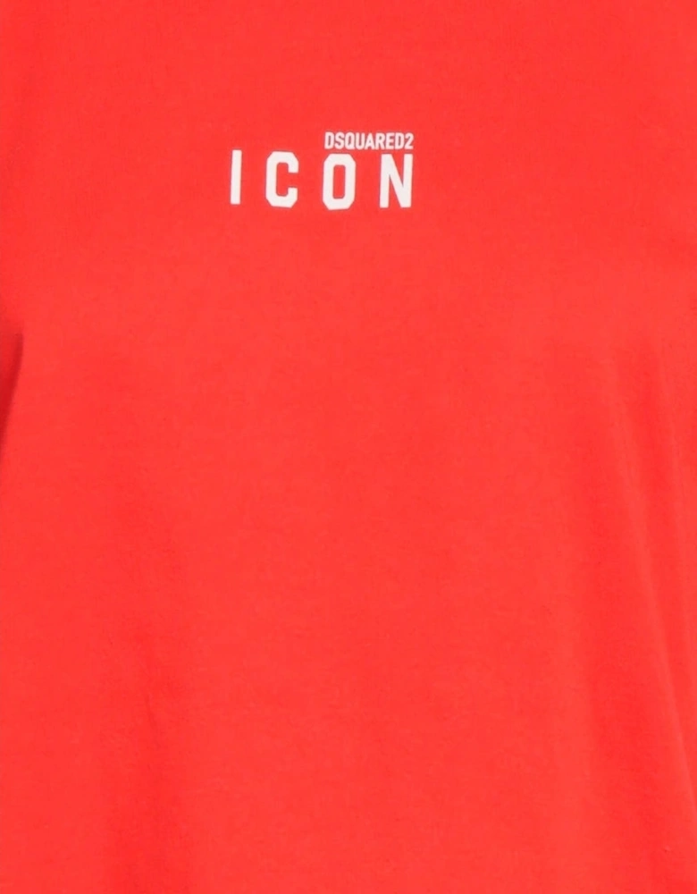 Dsquared2 Icon Small Chest Logo Red T-Shirt